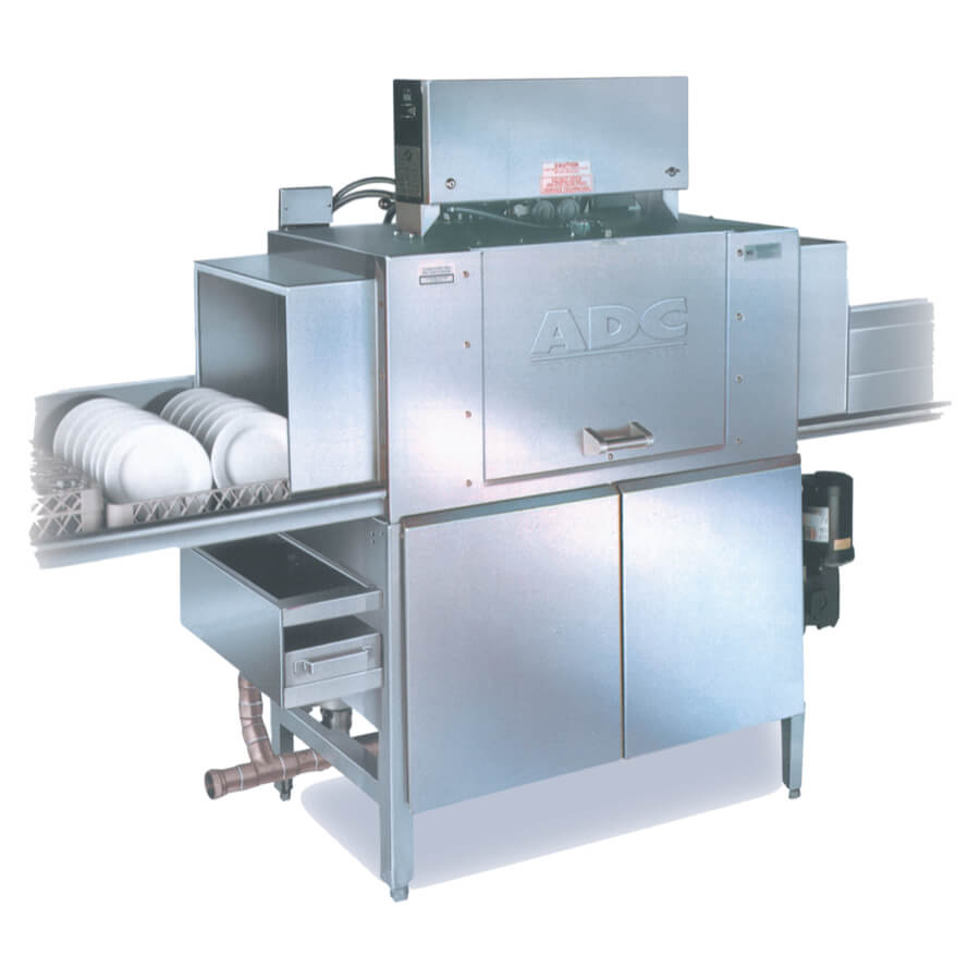 (image for) ADC-44-T L-R 44" High-Temp Conveyor, (Tall Hood), Stainless Steel Final Rinse Jets, Dish Machine